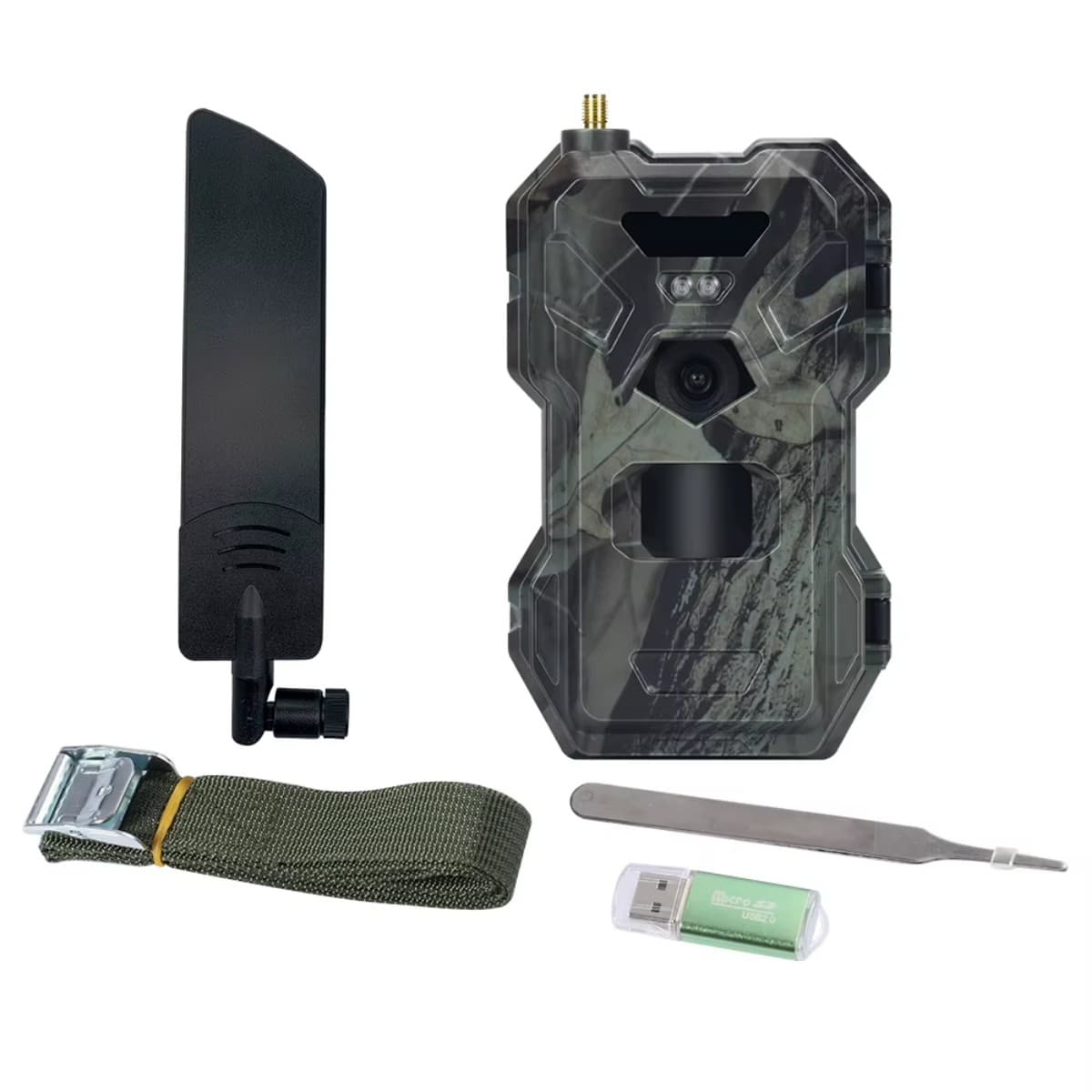 WildTrail C40 - Caméra de Chasse Connectée 4G avec Vue en Direct